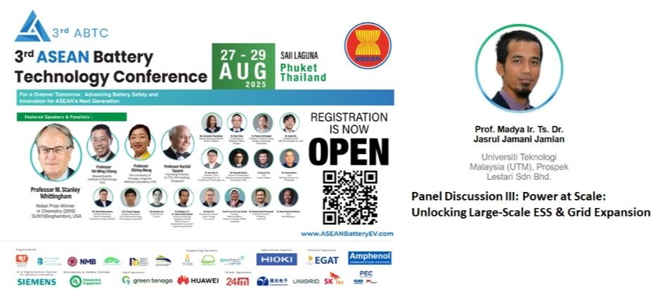 3rd Asean Battery Tech Conference